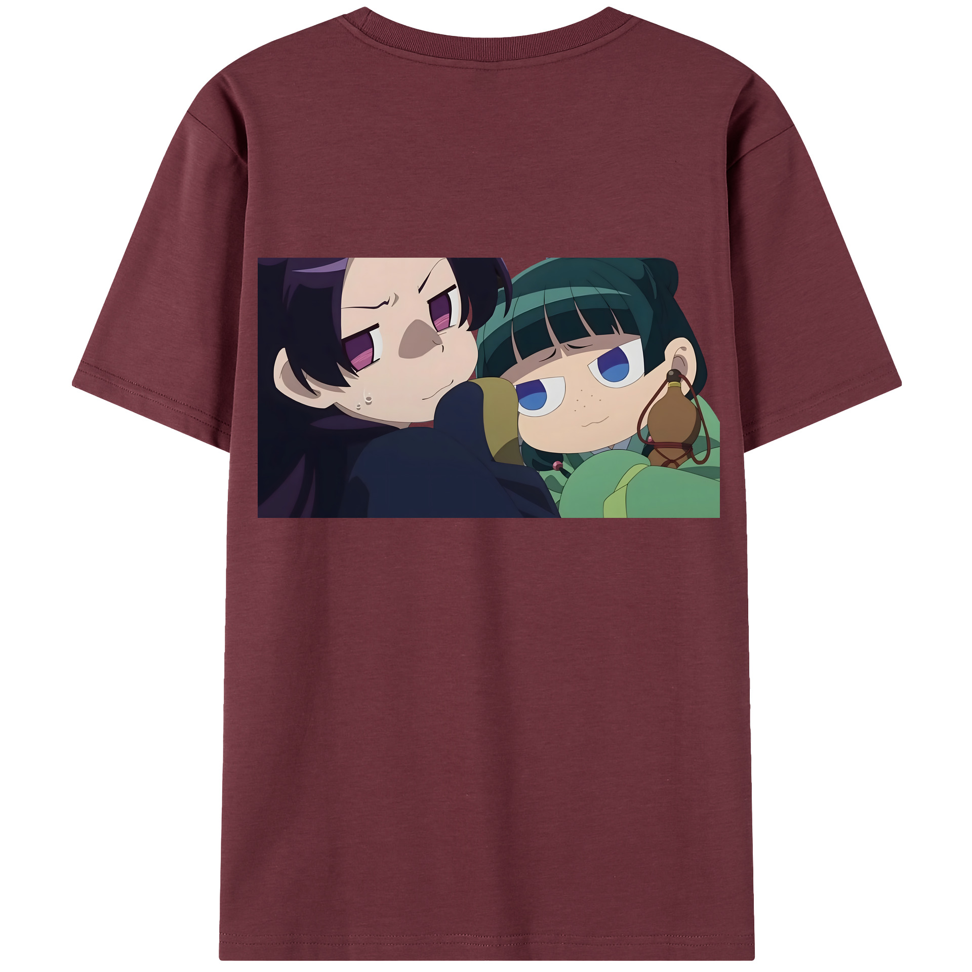 （画像用） 薬屋のひとりごと The Apothecary Diaries 綿100％半袖Tシャツ（背面プリント）